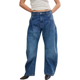 Free People Free People Golden Hour Low Rise Wide Leg Jeans