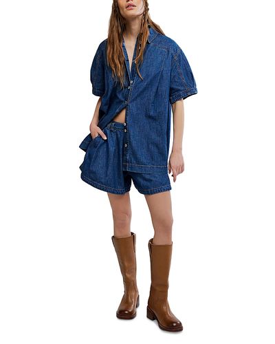 Free People Free People Griselda Shirt & Shorts Set
