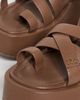 Free People Free People Hazel Flatform Sandals Latte Leather - 6