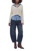 Free People Free People Heartland Cotton V Neck Sweater - 2