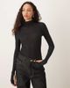 Free People Free People high neck layering top in black - 1