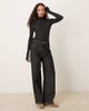 Free People Free People high neck layering top in black - 3