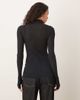 Free People Free People high neck layering top in black - 4