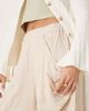 Free People Free People high road barrel leg pull-on pants in birch-Neutral - 3