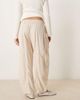 Free People Free People high road barrel leg pull-on pants in birch-Neutral - 4