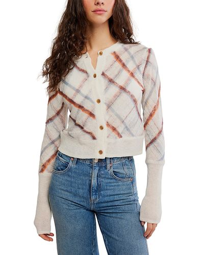 Free People Free People Highland Mist Long Sleeve Cardigan