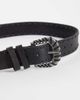 Free People Free People Holt leather belt in black - 2