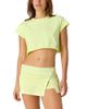 Free People Free People Hot Shot Stretch Cotton Cropped Tee - 1