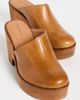 Free People Free People Hudson Wedge Clogs Luggage Leather - 5