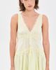 Free People Free People In This Groove Mini Slip Dress Lemon Ice - 2