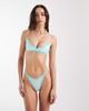 Free People Free People Intimately FP charlie v-neck ribbed bralette in light blue - 4