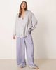 Free People Free People Intimately FP dreamy days pajama set in lime-kiwi combo-Blue - 2