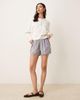 Free People Free People Intimately FP home by 8 boxer shorts in cobalt combo-Blue - 1