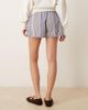 Free People Free People Intimately FP home by 8 boxer shorts in cobalt combo-Blue - 4