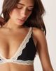 Free People Free People Intimately FP lace trim plunge bra in black - 3