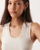 Free People Free People Intimately FP longer days tank top in white alyssum - 3