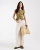 Free People Free People Intimately FP most wanted rib knit button down cardigan top in green - 2