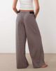 Free People Free People Intimately FP out and about low rise wide leg pants in peach combo-Brown - 4