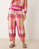 Free People Free People Intimately FP plaid flannel pajama pants in pink multi - part of a set - 4
