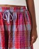 Free People Free People Intimately FP wide leg plaid pajama pants in maroon-Red - 2