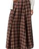 Free People Free People Ives Plaid Maxi Skirt - 1
