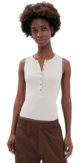 Free People Free People Jamie Henley Tank Quiet Grey