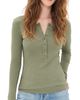 Free People Free People Jamie Henley Tee Capulet Olive - 1