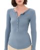 Free People Free People Jamie Henley Tee Flint Stone - 1