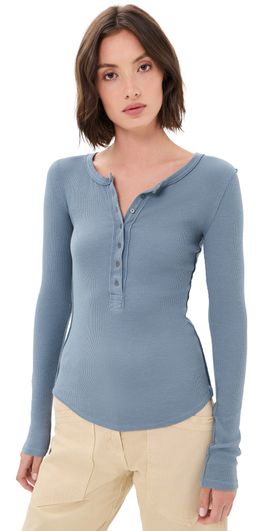 Free People Free People Jamie Henley Tee Flint Stone