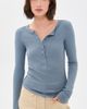 Free People Free People Jamie Henley Tee Flint Stone - 2
