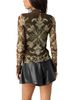 Free People Free People Jessa Mesh Mock Neck Top - 3