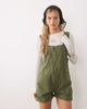 Free People Free People jude throw on romper in khaki-Green - 2