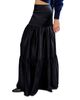 Free People Free People Juliette Tiered Satin Maxi Skirt - 4