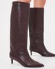 Free People Free People Kiki Kitten Heel Leather Boots Mahogany Leather - 3