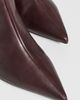 Free People Free People Kiki Kitten Heel Leather Boots Mahogany Leather - 6