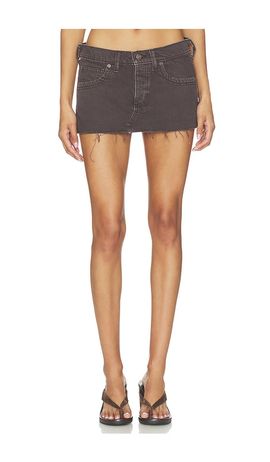 Free People Free People Lainey Low Rise Mini Skirt
