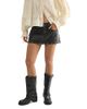 Free People Free People Lainey Studded Faux Leather Mini Skirt - 1