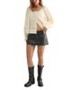 Free People Free People Lainey Studded Faux Leather Mini Skirt - 2