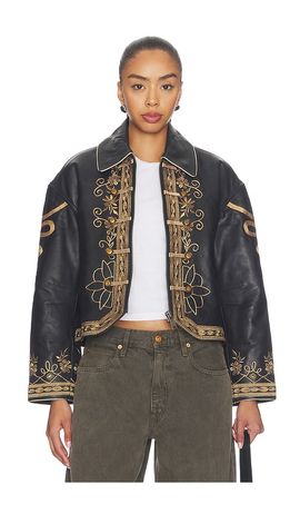 Free People Free People Lana Leather Jacket