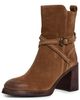 Free People Free People Landry Platform Boots Faded Tobacco Suede - 1
