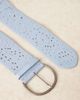 Free People Free People Laurel hip belt in chambay blue - 2