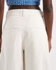 Free People Free People laydown chinos in ivory-White - 4