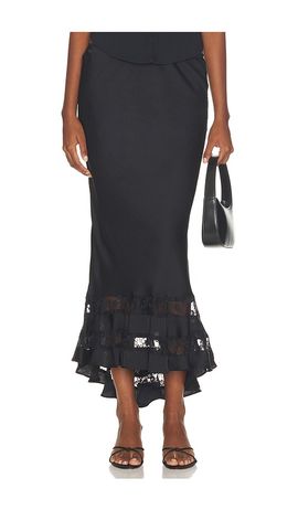 Free People Free People Long Lost Lover 1/2 Slip Skirt
