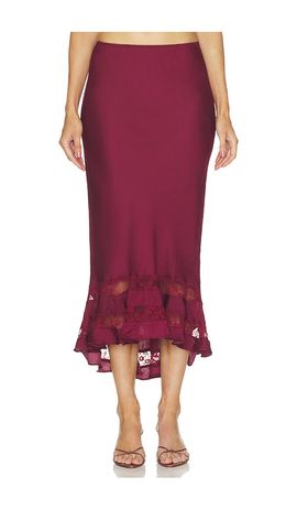 Free People Free People Long Lost Lover Skirt