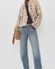 Free People Free People Lotty Jacquard Jacket MORNING OAT - 5