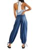 Free People Free People Lotus Mid Rise Balloon Jeans in Juno - 2