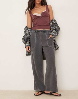 Free People Free People lounge pants in black