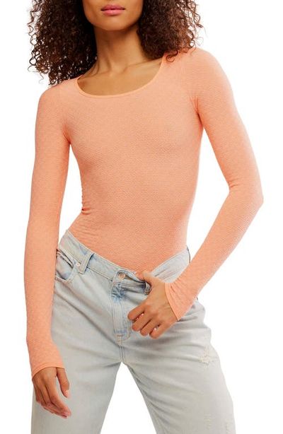 Free People Free People Love Letter Long Sleeve Knit Top