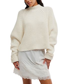 Free People Free People Low Tide High Neck Cuffed Sweater