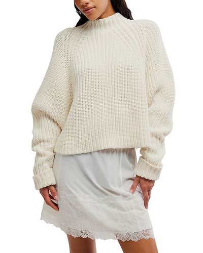 Free People Free People Low Tide High Neck Cuffed Sweater